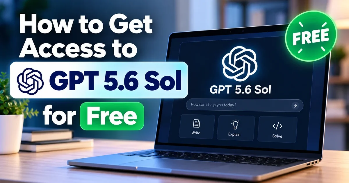 How to Get Access to GPT 5.6 Sol for Free