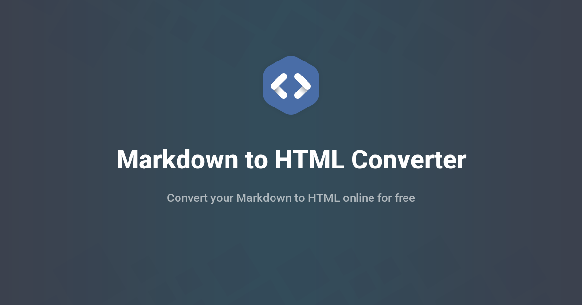 Best Online Markdown to HTML Converter Free
